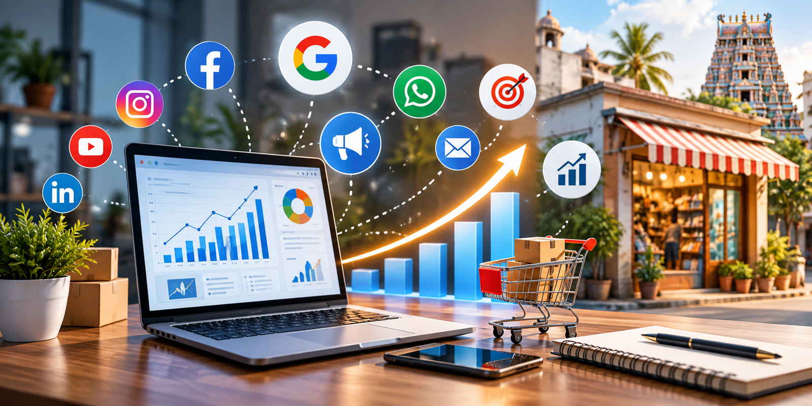 Digital marketing for small businesses in India